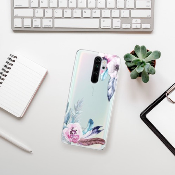 Silikonové pouzdro iSaprio - Xiaomi Redmi Note 8 Pro - Flower Pattern 04