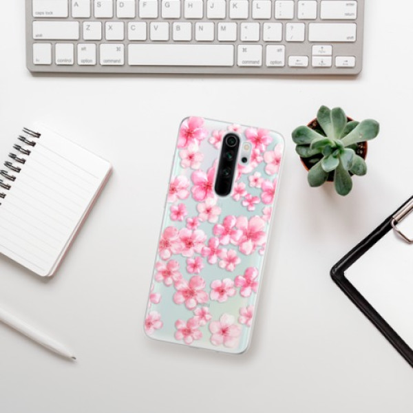 Silikonové pouzdro iSaprio - Xiaomi Redmi Note 8 Pro - Flower Pattern 05