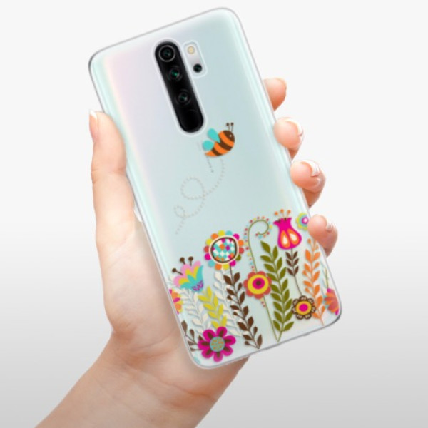 Silikonové pouzdro iSaprio - Xiaomi Redmi Note 8 Pro - Bee 01