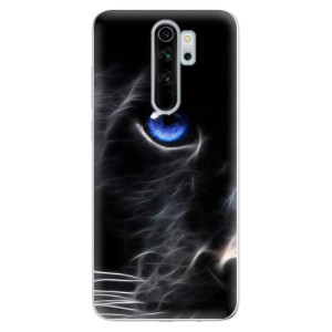 Silikonové pouzdro iSaprio - Xiaomi Redmi Note 8 Pro - black Puma