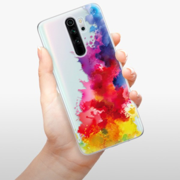 Silikonové pouzdro iSaprio - Xiaomi Redmi Note 8 Pro - Color Splash 01