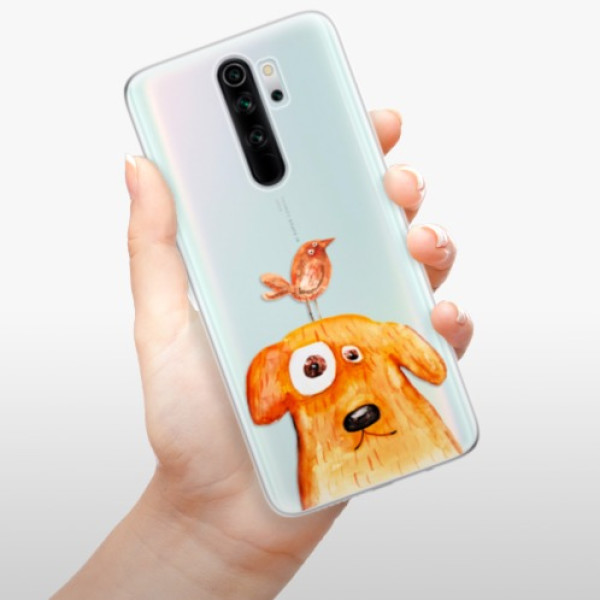 Silikonové pouzdro iSaprio - Xiaomi Redmi Note 8 Pro - Dog And Bird