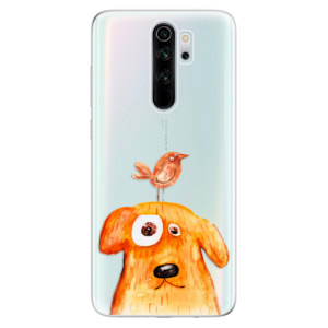 Silikonové pouzdro iSaprio - Xiaomi Redmi Note 8 Pro - Dog And Bird
