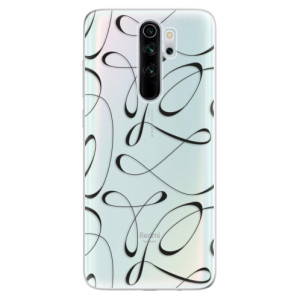Silikonové pouzdro iSaprio - Xiaomi Redmi Note 8 Pro - Fancy black
