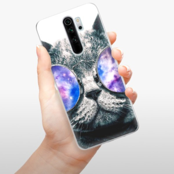 Silikonové pouzdro iSaprio - Xiaomi Redmi Note 8 Pro - Galaxy Cat