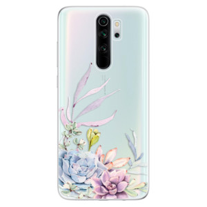 Silikonové pouzdro iSaprio - Xiaomi Redmi Note 8 Pro - Succulent 01