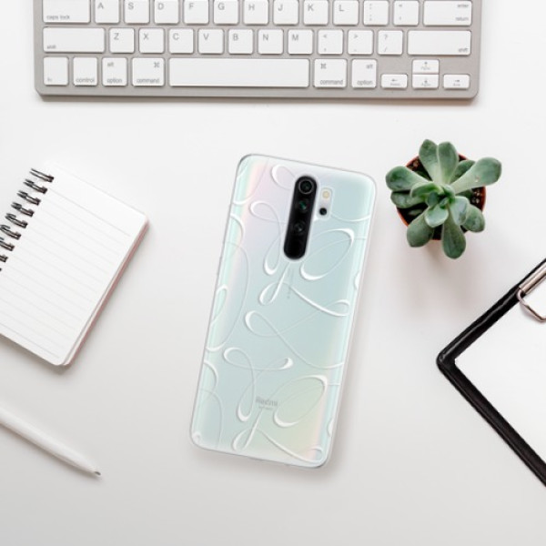 Silikonové pouzdro iSaprio - Xiaomi Redmi Note 8 Pro - Fancy white