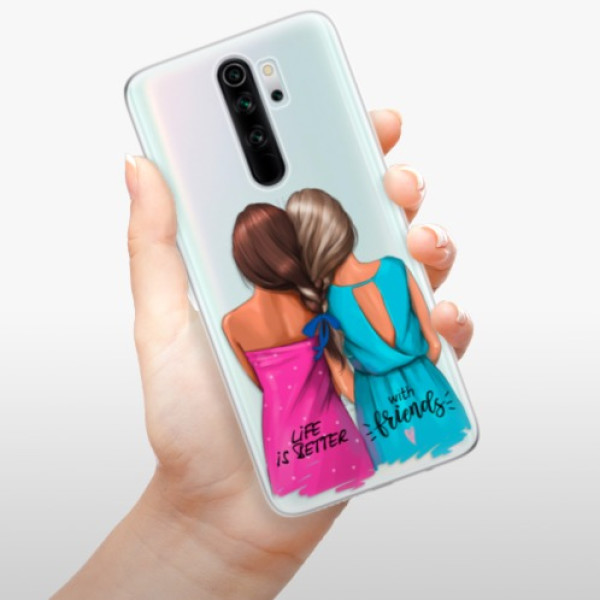 Silikonové pouzdro iSaprio - Xiaomi Redmi Note 8 Pro - Best Friends