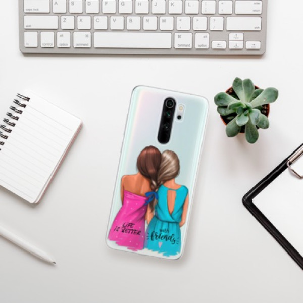 Silikonové pouzdro iSaprio - Xiaomi Redmi Note 8 Pro - Best Friends