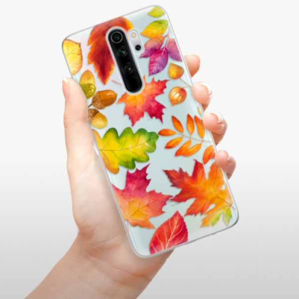 Silikonové pouzdro iSaprio - Xiaomi Redmi Note 8 Pro - Autumn Leaves 01