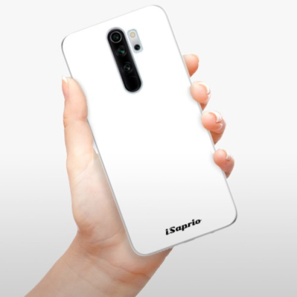 Silikonové pouzdro iSaprio - Xiaomi Redmi Note 8 Pro - 4Pure bílé