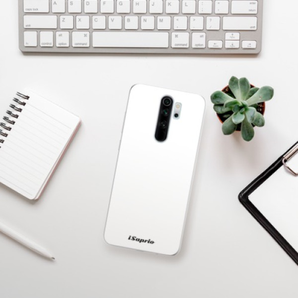 Silikonové pouzdro iSaprio - Xiaomi Redmi Note 8 Pro - 4Pure bílé