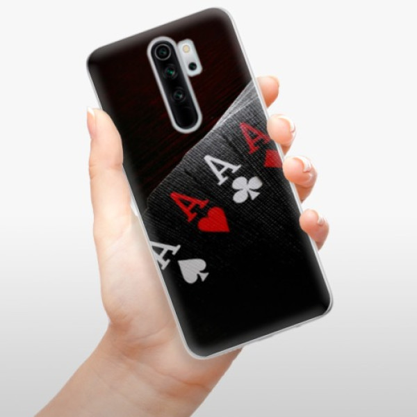 Silikonové pouzdro iSaprio - Xiaomi Redmi Note 8 Pro - Poker