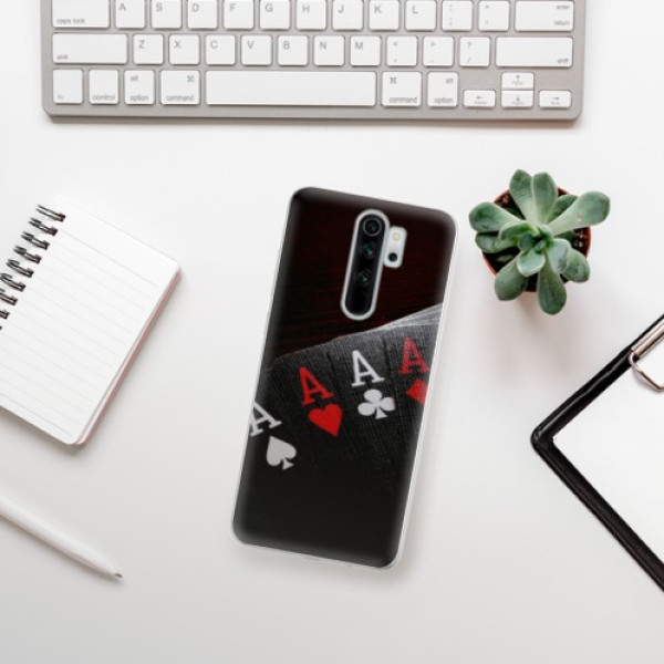 Silikonové pouzdro iSaprio - Xiaomi Redmi Note 8 Pro - Poker