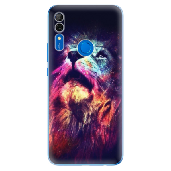 Odolné silikonové pouzdro iSaprio - Lion in Colors - Huawei P Smart Z