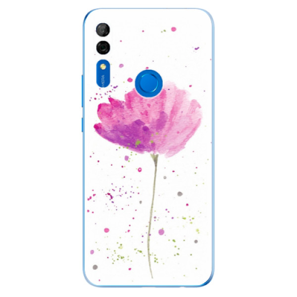 Odolné silikonové pouzdro iSaprio - Poppies - Huawei P Smart Z