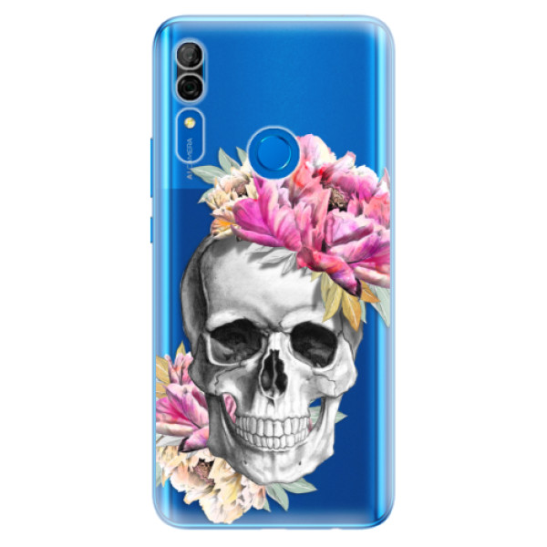Odolné silikonové pouzdro iSaprio - Pretty Skull - Huawei P Smart Z