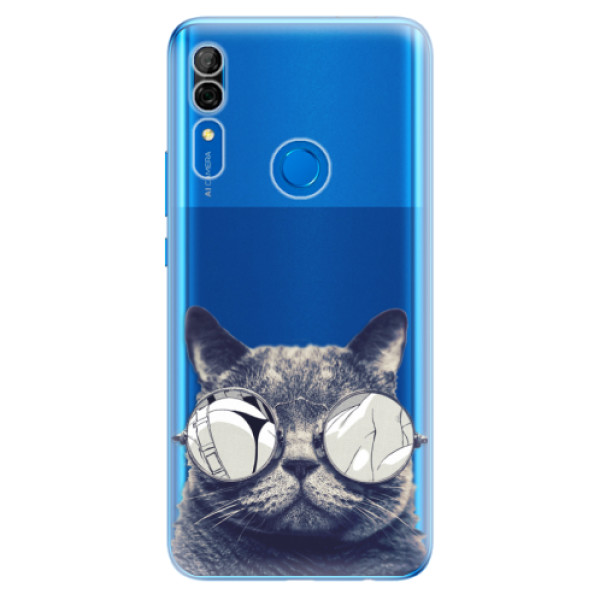 Silikonové odolné pouzdro iSaprio - Crazy Cat 01 na mobil Huawei P Smart Z (Silikonový odolný kryt, obal, pouzdro iSaprio - Crazy Cat 01 na mobilní telefon Huawei P Smart Z)