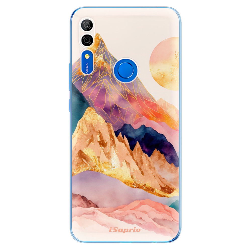 Odolné silikonové pouzdro iSaprio - Abstract Mountains - Huawei P Smart Z