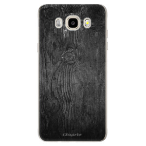 Odolné silikonové pouzdro iSaprio - Black Wood 13 na mobil Samsung Galaxy J5 2016