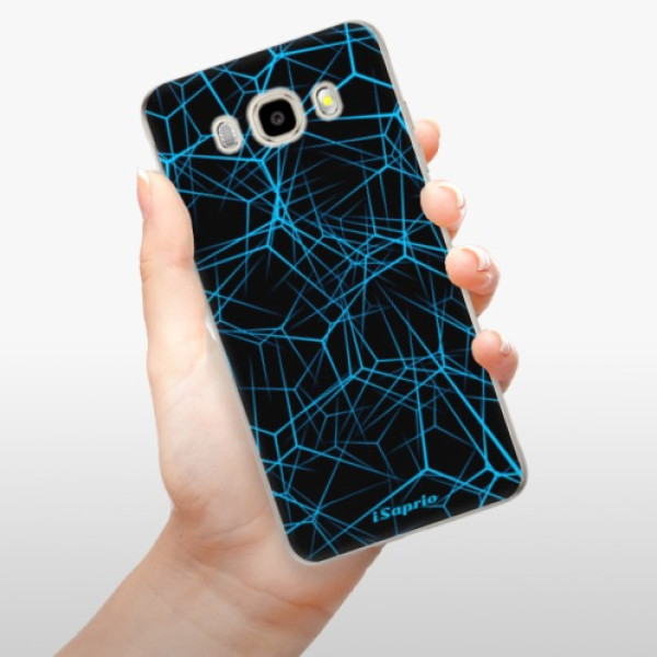 Silikonové pouzdro iSaprio - Samsung Galaxy J5 2016 - Abstract Outlines 12
