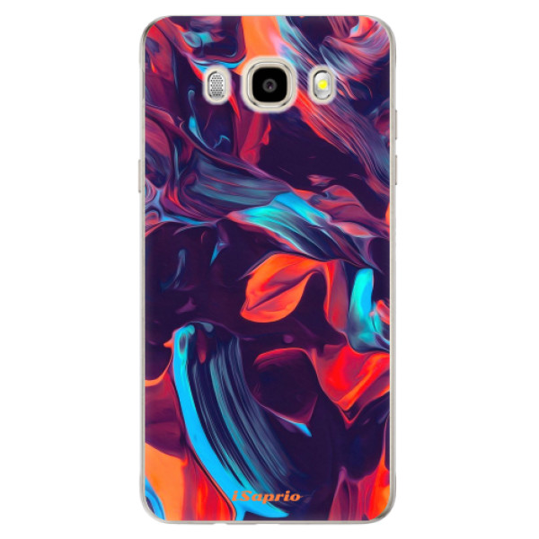 Odolné silikonové pouzdro iSaprio - Color Marble 19 na mobil Samsung Galaxy J5 2016 (Odolný silikonový obal, kryt pouzdro iSaprio - Color Marble 19 - na mobilní telefon Samsung Galaxy J5 2016)