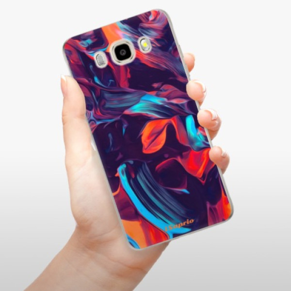 Silikonové pouzdro iSaprio - Samsung Galaxy J5 2016 - Color Marble 19
