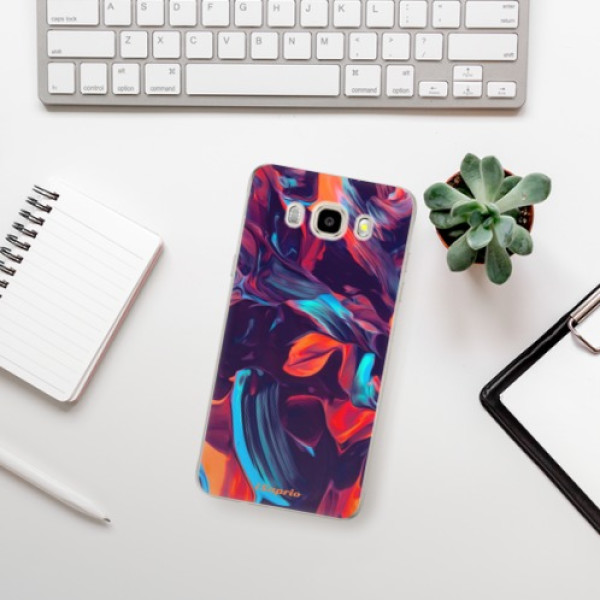 Silikonové pouzdro iSaprio - Samsung Galaxy J5 2016 - Color Marble 19