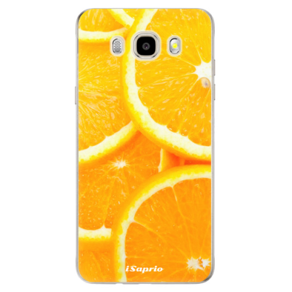 Odolné silikonové pouzdro iSaprio - Orange 10 - Samsung Galaxy J5 2016