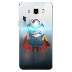 Silikonové pouzdro iSaprio - Samsung Galaxy J5 2016 - Mimons Superman 02