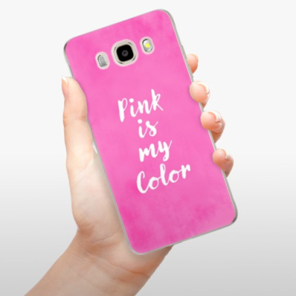 Silikonové pouzdro iSaprio - Samsung Galaxy J5 2016 - Pink is my color