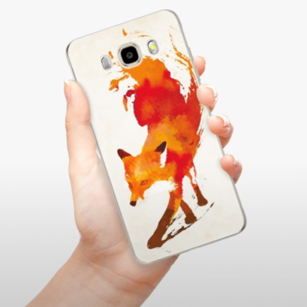 Silikonové pouzdro iSaprio - Samsung Galaxy J5 2016 - Fast Fox