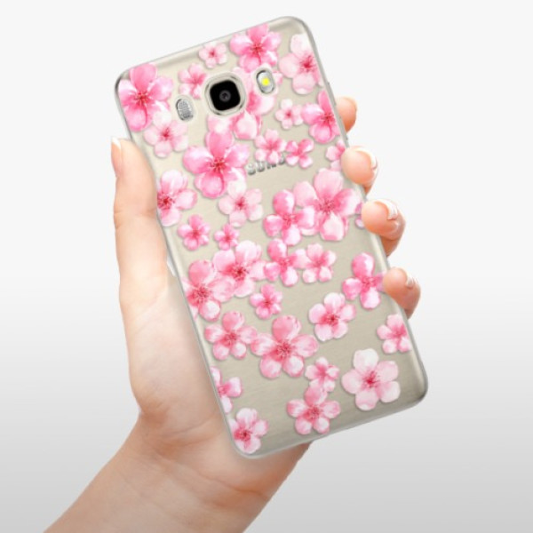 Silikonové pouzdro iSaprio - Samsung Galaxy J5 2016 - Flower Pattern 05