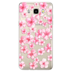 Silikonové pouzdro iSaprio - Samsung Galaxy J5 2016 - Flower Pattern 05
