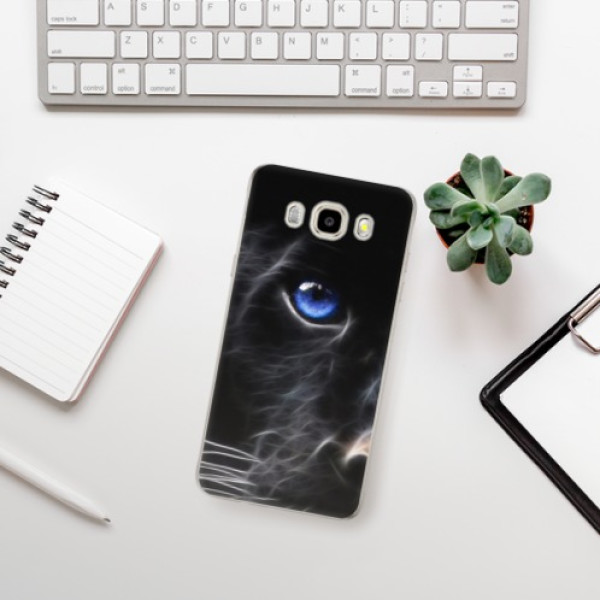 Silikonové pouzdro iSaprio - Samsung Galaxy J5 2016 - Black Puma