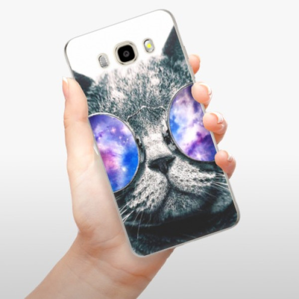 Silikonové pouzdro iSaprio - Samsung Galaxy J5 2016 - Galaxy Cat