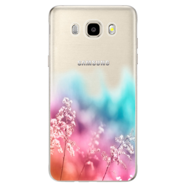 Odolné silikonové pouzdro iSaprio - Rainbow Grass - Samsung Galaxy J5 2016