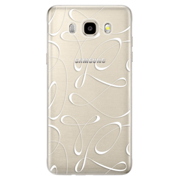 Odolné silikonové pouzdro iSaprio - Fancy - white na mobil Samsung Galaxy J5 2016 (Odolný silikonový obal, kryt pouzdro iSaprio - Fancy - white - na mobilní telefon Samsung Galaxy J5 2016)