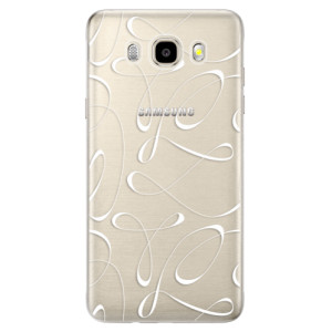 Silikonové pouzdro iSaprio - Samsung Galaxy J5 2016 - Fancy white