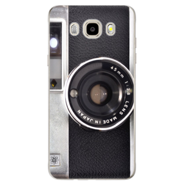 Odolné silikonové pouzdro iSaprio - Vintage Camera 01 na mobil Samsung Galaxy J5 2016 (Odolný silikonový obal, kryt pouzdro iSaprio - Vintage Camera 01 - na mobilní telefon Samsung Galaxy J5 2016)