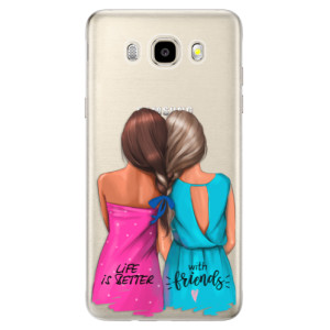 Odolné silikonové pouzdro iSaprio - Best Friends na mobil Samsung Galaxy J5 2016