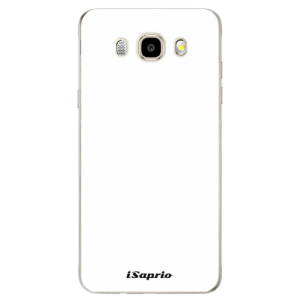 Odolné silikonové pouzdro iSaprio - 4Pure - bílé na mobil Samsung Galaxy J5 2016 (Odolný silikonový obal, kryt pouzdro iSaprio - 4Pure - bílé - na mobilní telefon Samsung Galaxy J5 2016)