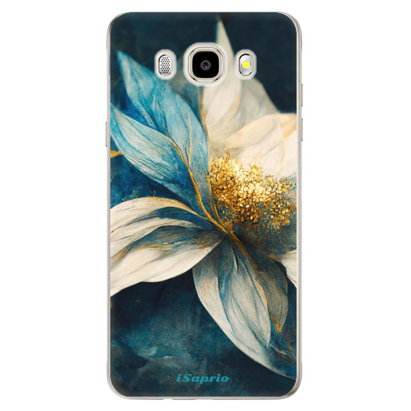 Odolné silikonové pouzdro iSaprio - Blue Petals - Samsung Galaxy J5 2016