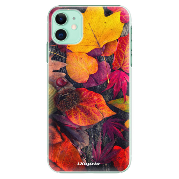 Plastové pouzdro iSaprio - Autumn Leaves 03 - iPhone 11