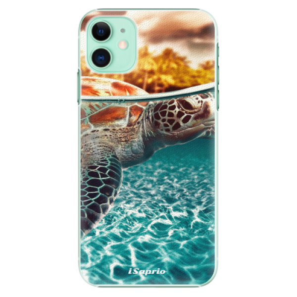 Plastové pouzdro iSaprio - Turtle 01 na mobil Apple iPhone 11 (Plastový obal, kryt, pouzdro iSaprio - Turtle 01 na mobilní telefon Apple iPhone 11)