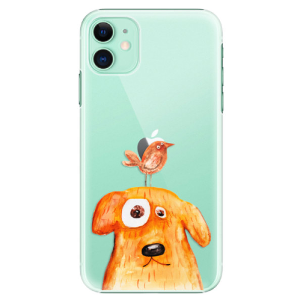 Plastové pouzdro iSaprio - Dog And Bird - iPhone 11