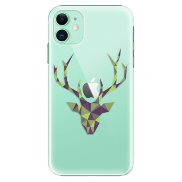 Plastové pouzdro iSaprio - Deer Green - iPhone 11