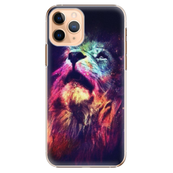 Plastové pouzdro iSaprio - Lion in Colors - iPhone 11 Pro