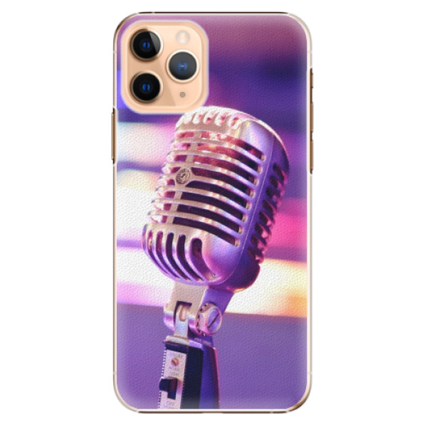 Levně Plastové pouzdro iSaprio - Vintage Microphone - iPhone 11 Pro