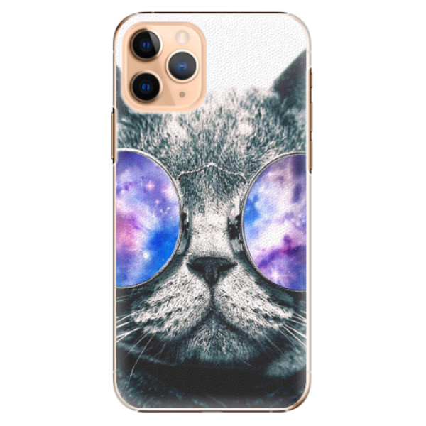 Plastové pouzdro iSaprio - Galaxy Cat - iPhone 11 Pro
